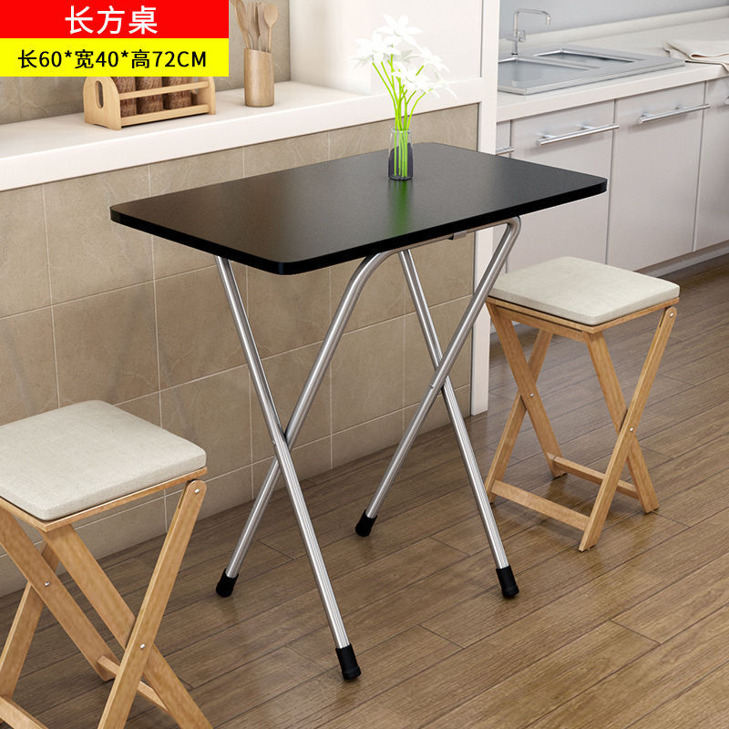 Picture of Wholesale Folding Table Dining Table Home Small Dining Table Portable Outdoor Folding Stalling Table Square Dormitory Simple