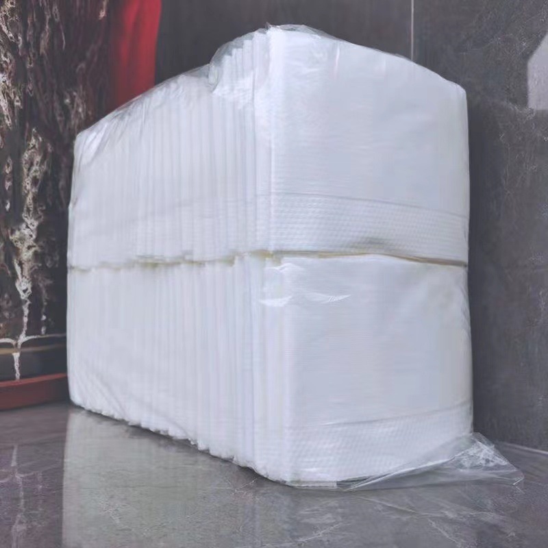 Picture of 100 folding disposable towel hair salon beauty salon SPA outdoor fitness sports travel absorbent quick-drying towel