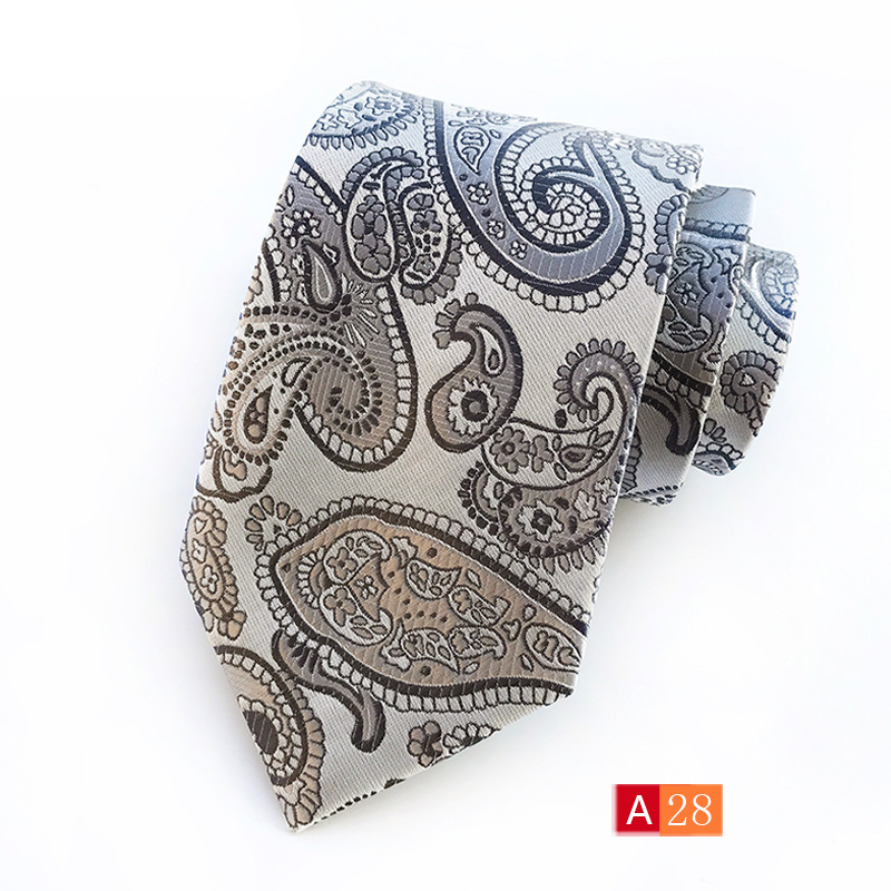 Picture of Source Factory Hot Jacquard Fabric Tie Men's Dress Business Suit Accessories Tie Wholesale