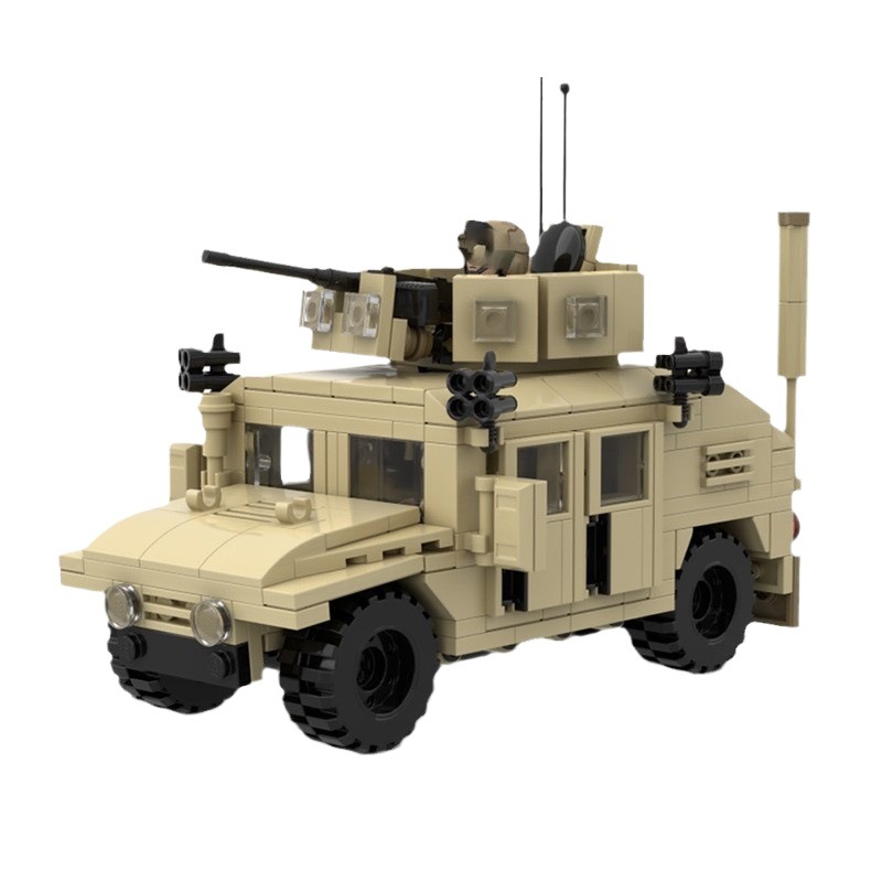 MOC-150934 compatible with Lego fighting car Khan horse car model diy assembling building blocks toy gift boy