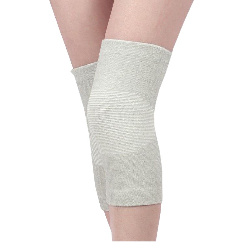 [Knee Pads] High Elasticity Fleece-Lined Warm Outdoor Products Knee Pads Sports Protection Imitation Bamboo Charcoal Fabric Knee Pads Wear-Resistant