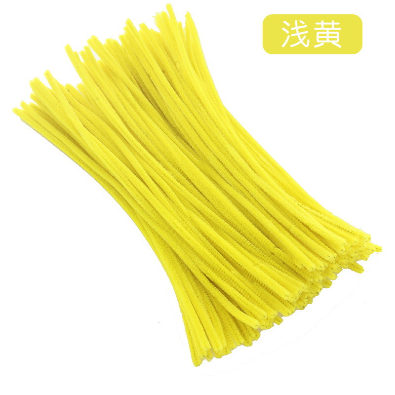 Picture of Children's puzzle twist bar environmental protection color wool wool root plush DIY kindergarten handmade beautiful Labor materials