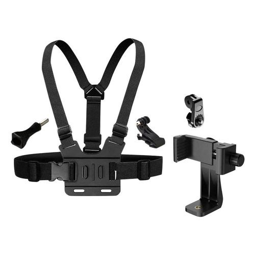 Picture of Sports camera chest strap mobile phone chest first person vision shooting headband bracket electric motorcycle riding chest strap