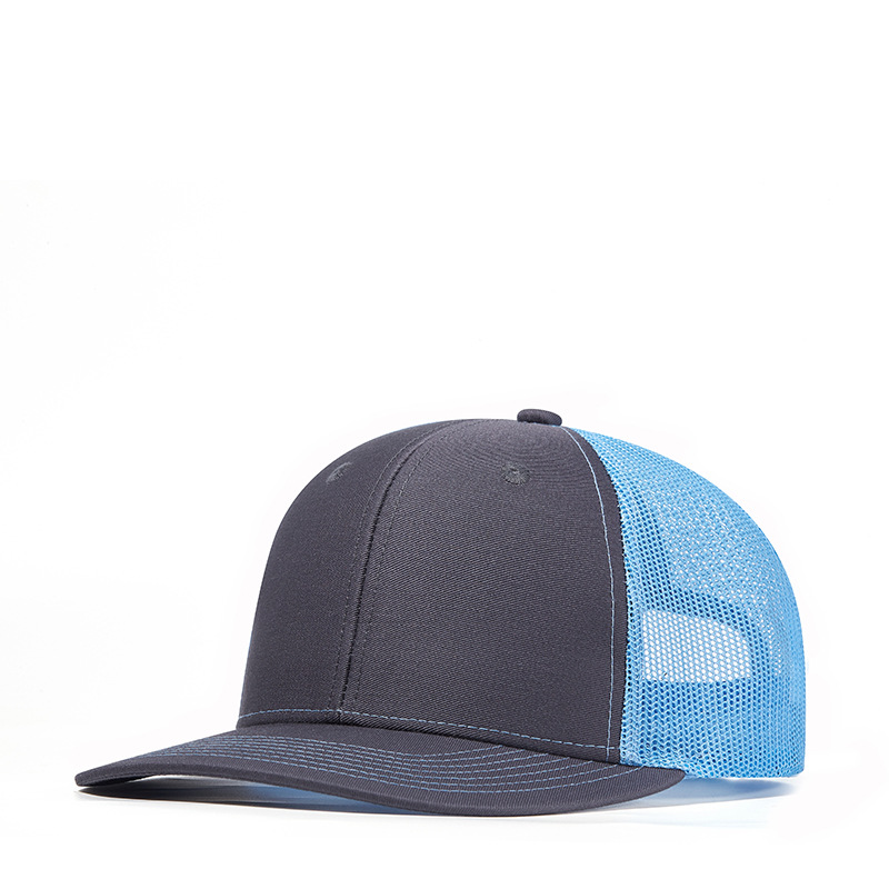 Picture of Wish Micro Bend Hat Rim Truck Hat Men's Outdoor Sun Shading Net Hat Mountaineering Fishing Truck Drivers Hat