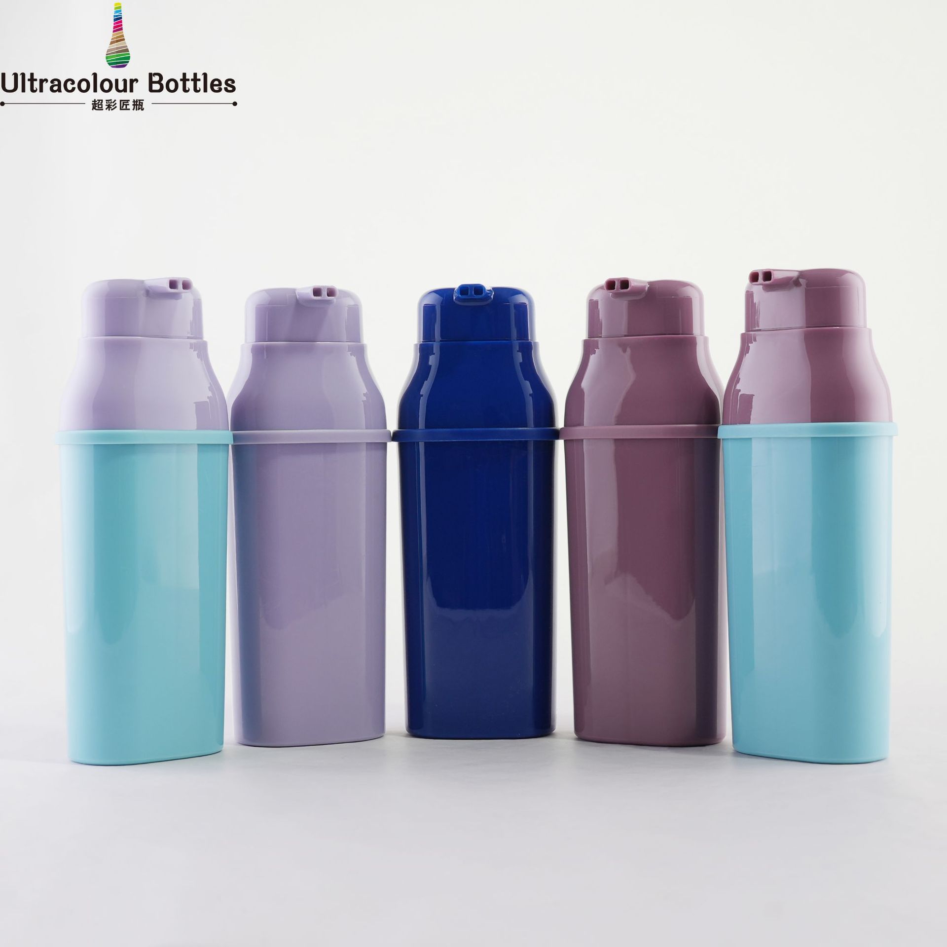 Manufacturer's Patented New High-Value Pp New Material Hair Dye Bottle Double Tube Bottle Customized Process Color