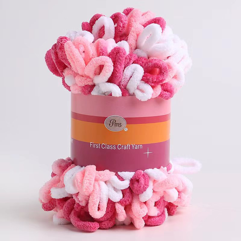 Picture of Loop Yarn Ear Yarn Medium-Thick Yarn for Hand Knitting DIY Pillows, Blankets, Scarves, Ice Yarn in Stock Wholesale