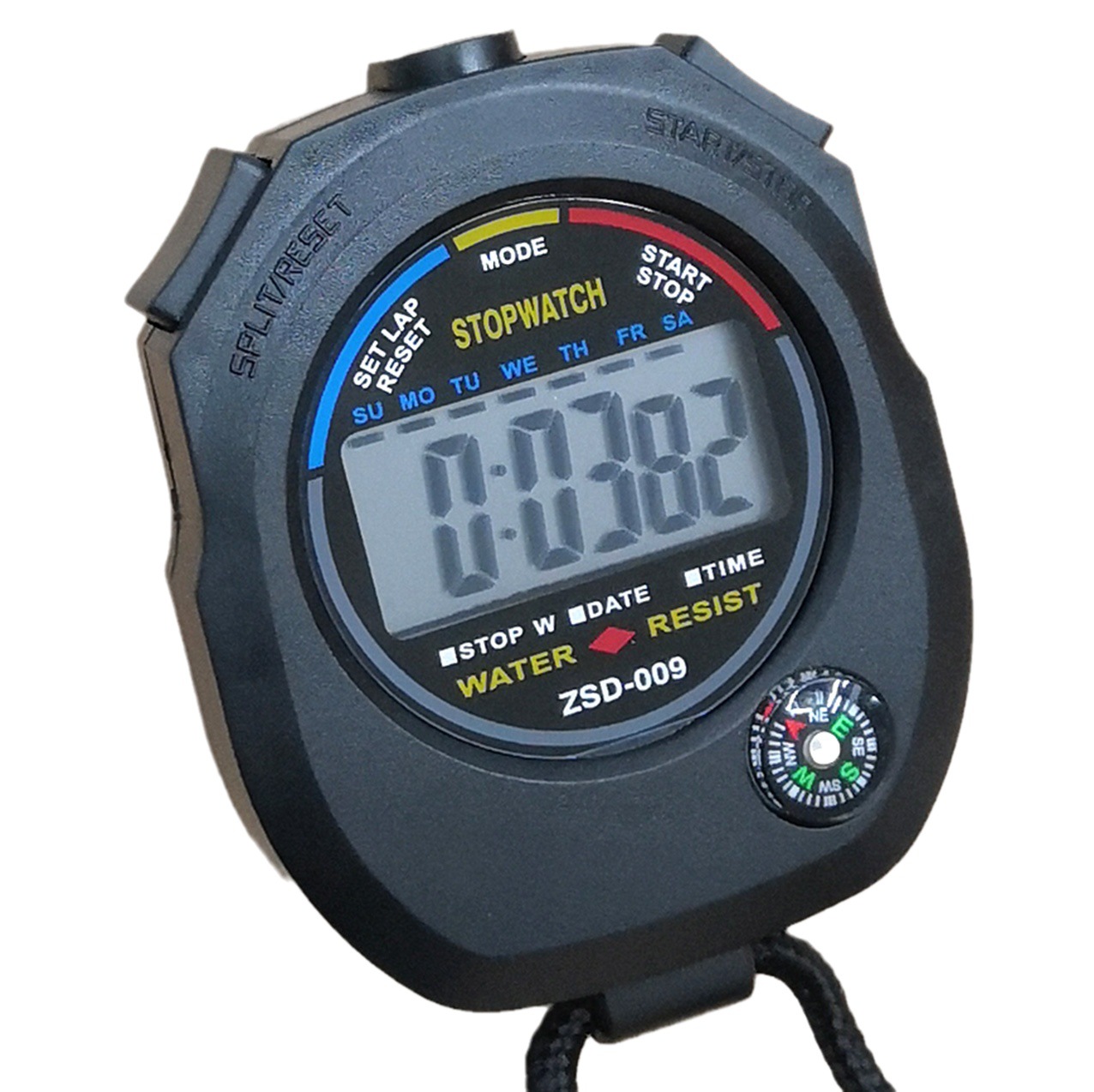 Picture of Stopwatch Timer 0.45kg Multi-Function Outdoor Fitness Digital Stopwatch Timer Competition Track and Field Stopwatch