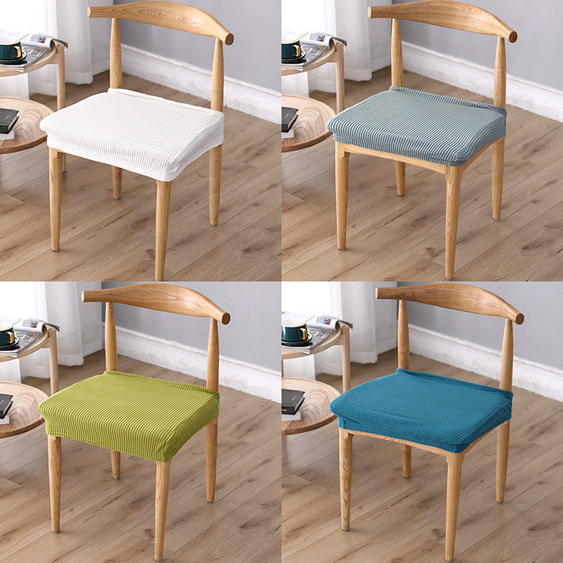 Picture of Dining Table and Chair Cover Universal Elastic Modern Simple Home Seat Cover Backless Office Cushion Cover Wholesale