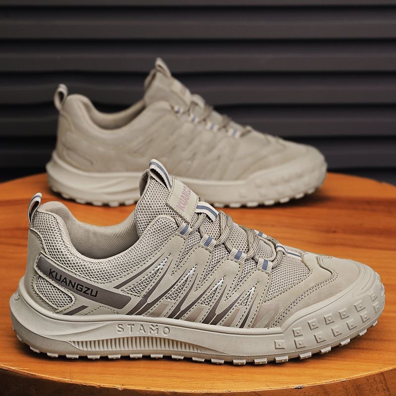 Summer Men's Shoes New Breathable Baotou Labor Protection Shoes Men's Trendy Versatile Non-Slip Wear-Resistant Sports and Leisure Outdoor Shoes