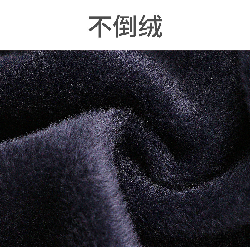 Picture of Men's Thermal Underwear suit Thickened fleece-lined Autumn and Winter Round Neck Autumn Clothes Autumn Trousers Youth Cold-proof Tight Cotton Sweater