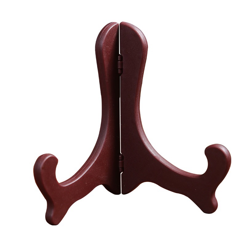 Picture of Wholesale Pu'er Tea Shelf Tea Cake Rack Pu'er Display Stand Plastic Bracket Decorative Disc Base Porcelain Plate Bracket