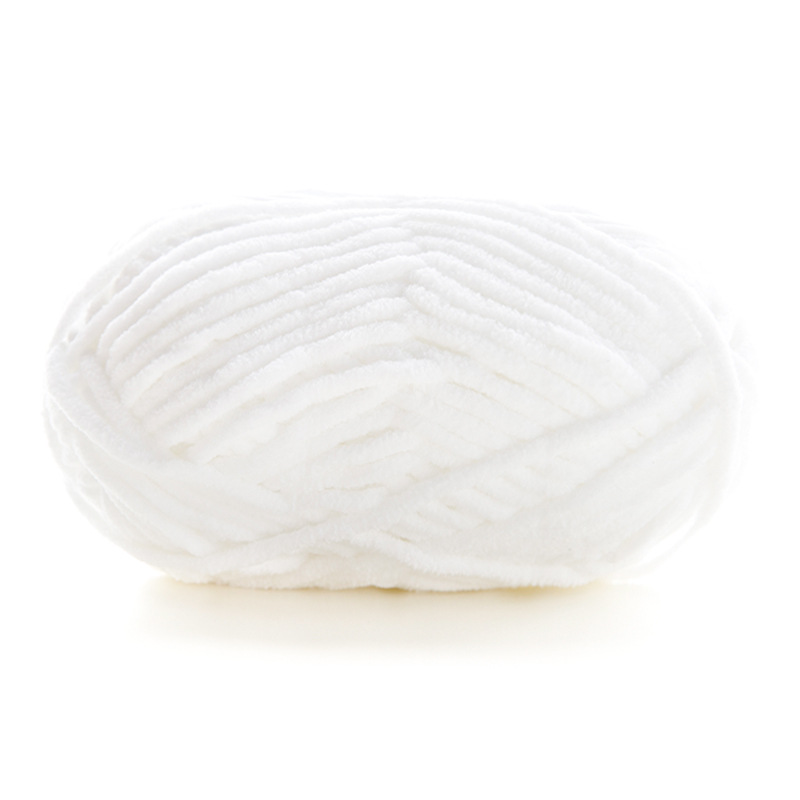 Picture of Gart Snowball Xiaomeng Handmade Diy Woven Chenille Wool Thick Ice Line Crochet Scarf Doll Baby Line