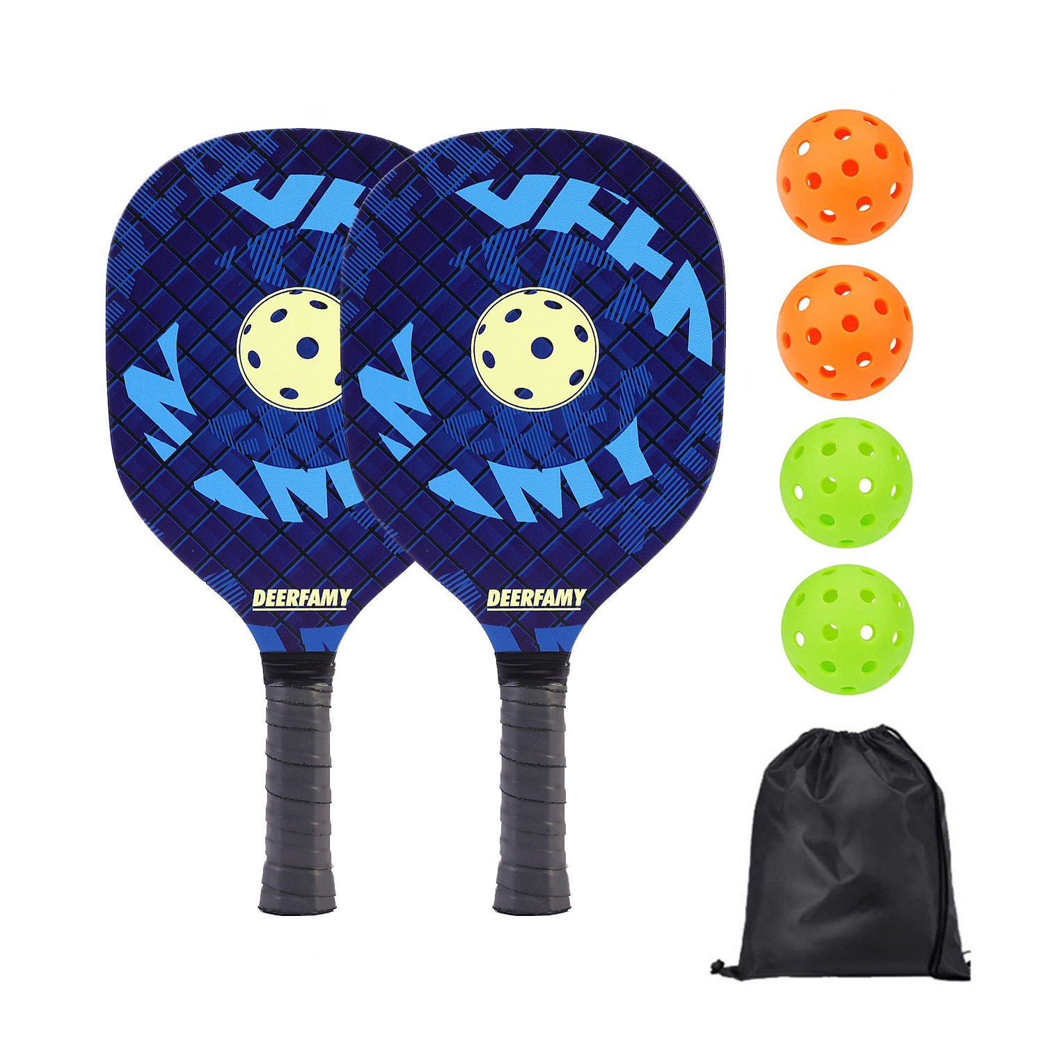 Picture of Poplar UV printing Peak ball racket set beach racket storage bag packaging Amazon cross-border explosions factory