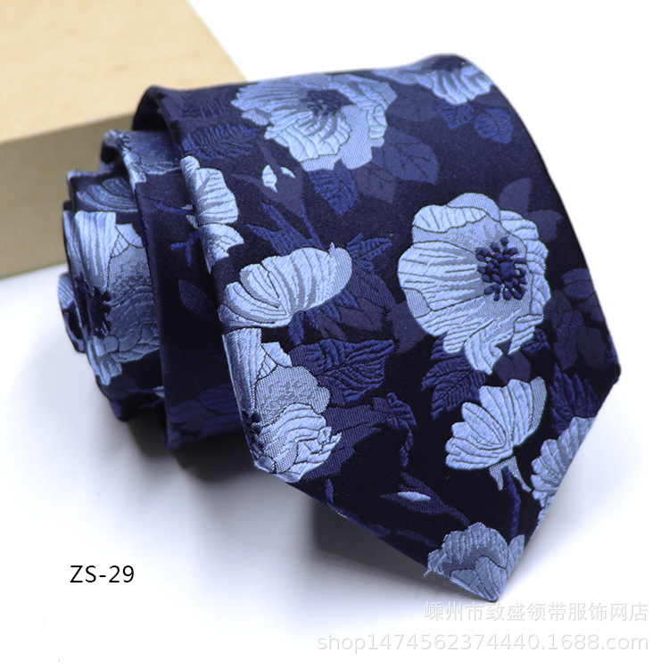 Picture of Tie Silk Silk Tie Men's Dress 8c Business Tie Factory Spot Wholesale