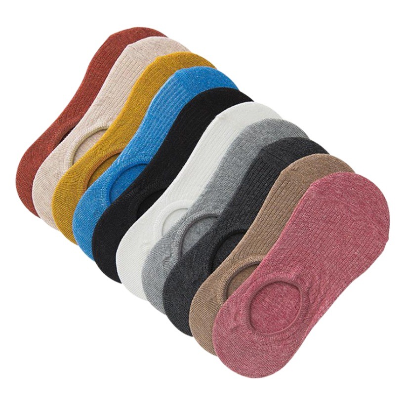 Socks for Women Spring and Summer New Pure Color Low-Cut Cotton Shallow Mouth Women's Boat Socks Breathable Versatile Invisible Zhuji Women's Socks