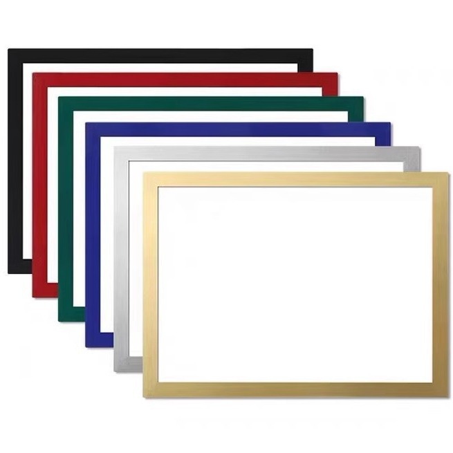 Picture of A4 Magnetic Display Sticker Magnetic Sticker Protective Cover Soft Magnetic Sticker A3 Certificate Frame Poster 8K Advertising Frame Wall Photo Frame
