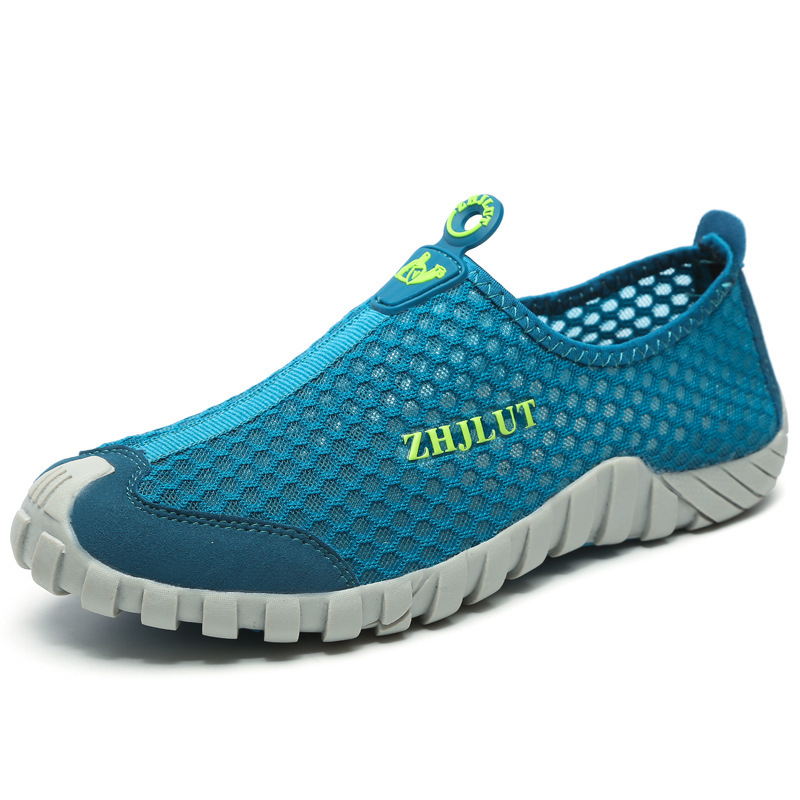 Pinduoduo wholesale cross-border outdoor single net breathable hiking shoes lovers hiking shoes agent