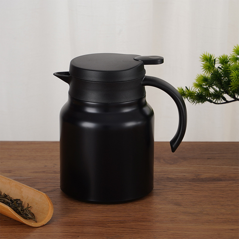 Picture of New super large capacity 316 stainless steel stewed teapot smart household pot handle insulation pot gift pot