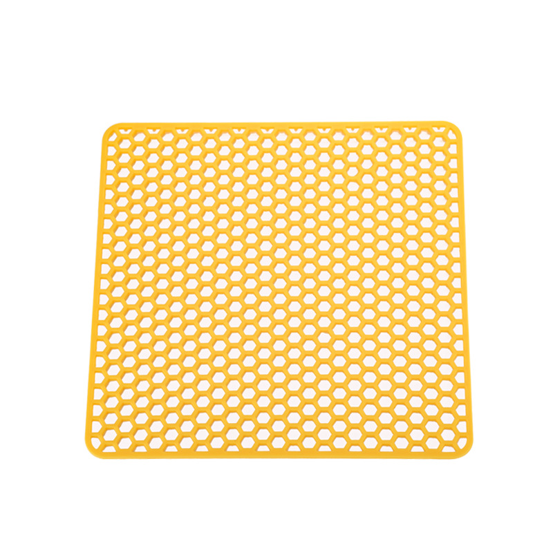 Picture of Amazon Hot Cross-border Hot Supply Silicone Sink Drain Hollow Kitchen Filter Splash-proof Mat