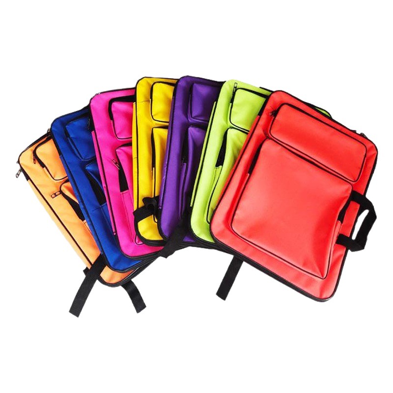 Art supplies drawing board bag 8k children's candy color backpack A3 outdoor sketch canvas multifunctional painting bag
