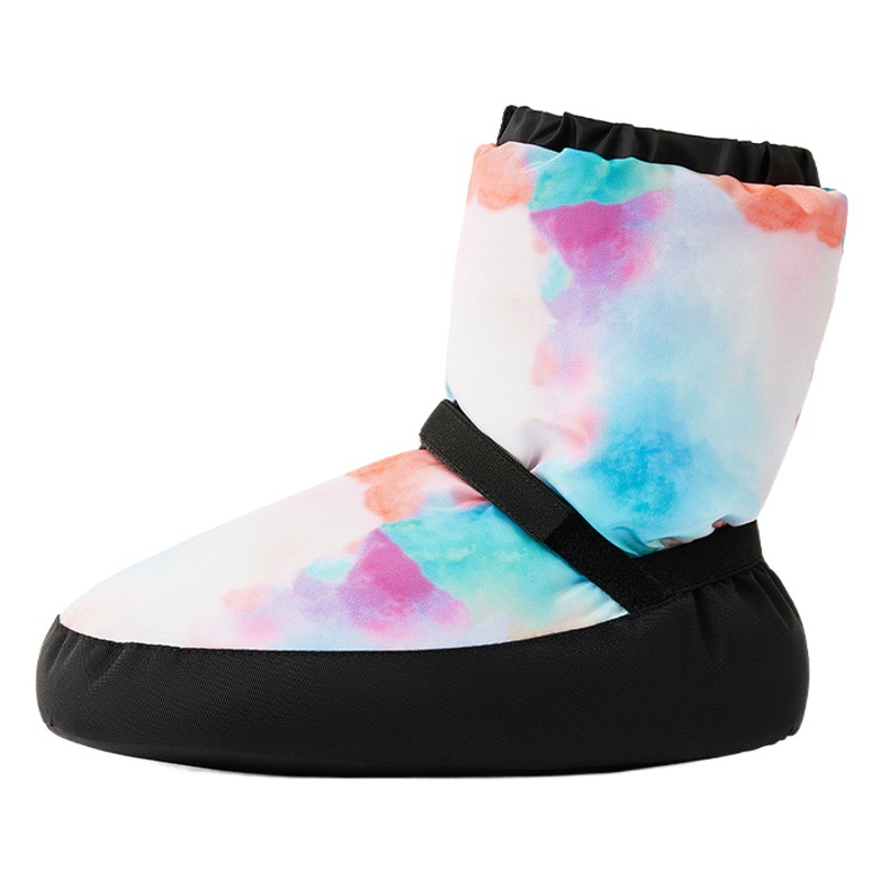 Ballet Warm Boots Women's Soft Bottom Dance Practice Cotton Shoes Children's Professional fleece-lined Thickened Winter Dance Warm Shoes