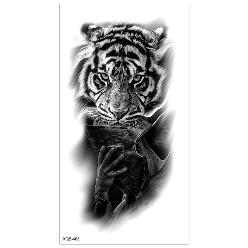 Picture of New Half Arm Tattoo Stickers Cross-border Amazon Hot Selling Set Dark European and American Realistic Waterproof Tattoo Stickers Wholesale