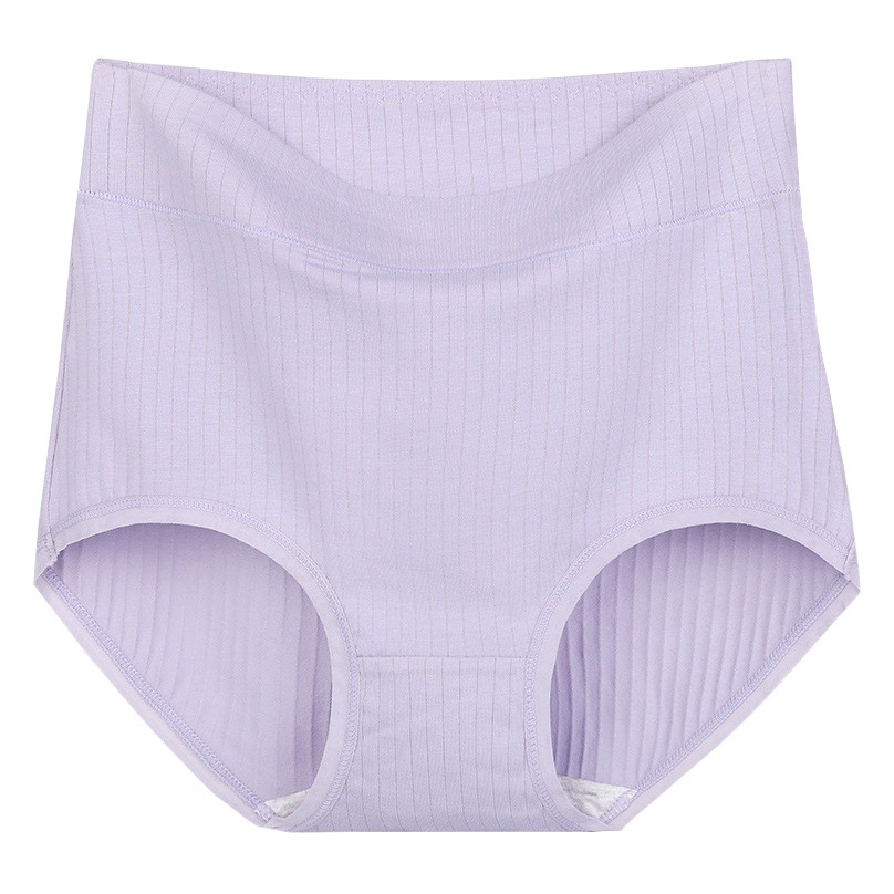 Middle-aged women's mom underwear chubby girl high waist plus size cotton comfortable antibacterial women's underwear