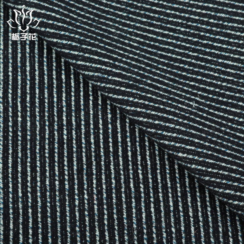 Picture of Carefully Selected 50 Wool Single-Sided Twill Fabric Woolen Pants Fabric Source Manufacturer Coarse Woolen Fabric