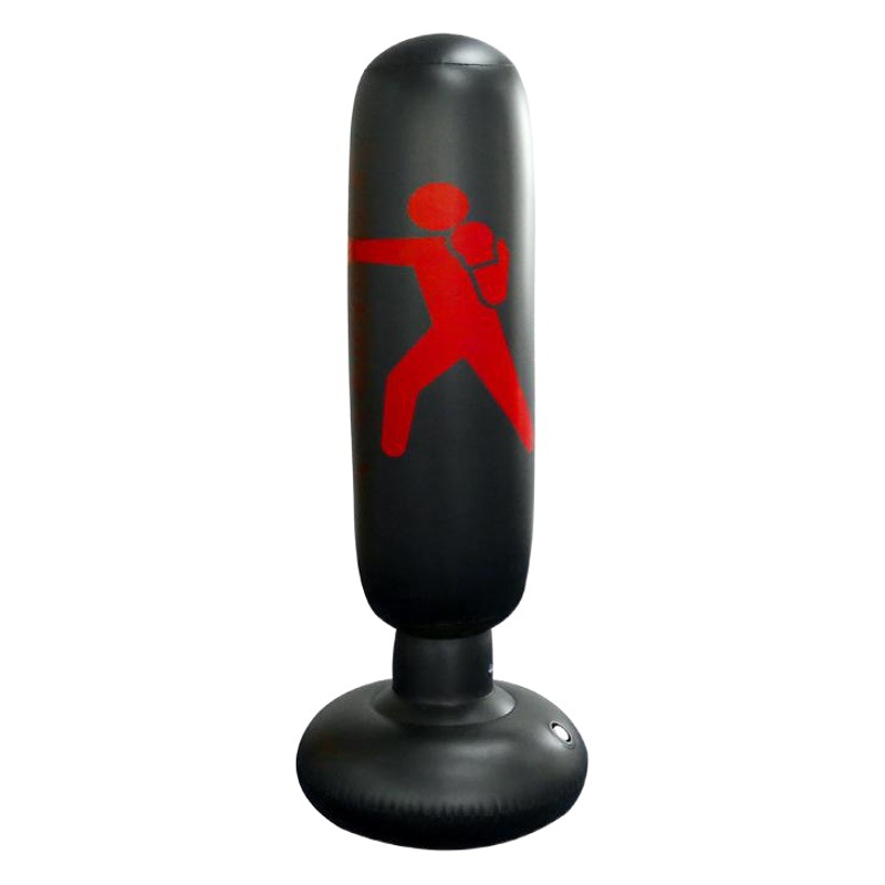 Children's Vertical Boxing Column Cross-border Boxing Tumbler Inflatable Sandbag Anger Vent Toy 1.6 m High Boxing Column