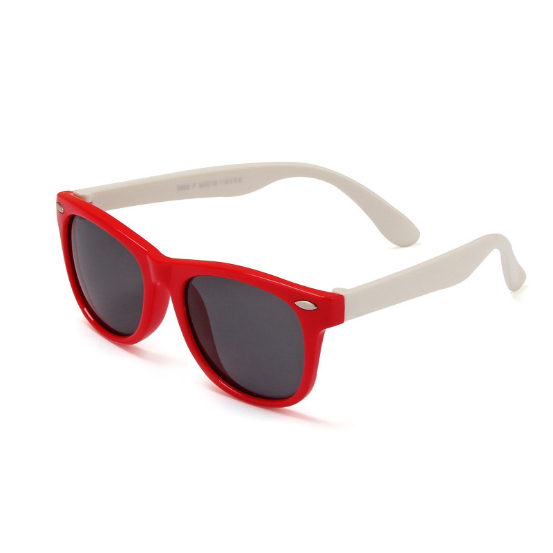 Picture of Factory new spot wholesale silicone UV protection sunglasses baby glasses polarized children sunglasses 802