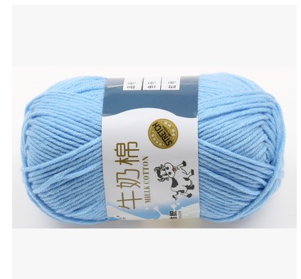 Picture of Five strands of milk cotton medium thick cotton yarn acrylic wool hook shoes wholesale Tang 5 strands of wool wholesale
