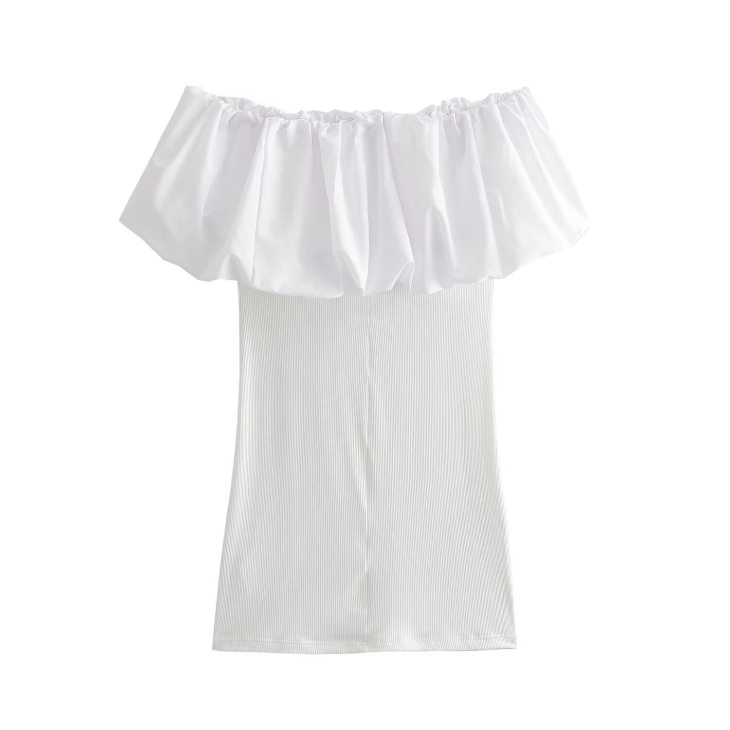 Picture of 2024 Amazon European and American-style Summer Women's Clothes Sleeveless Slim-fit Pleated Shoulder dress Women's K41181
