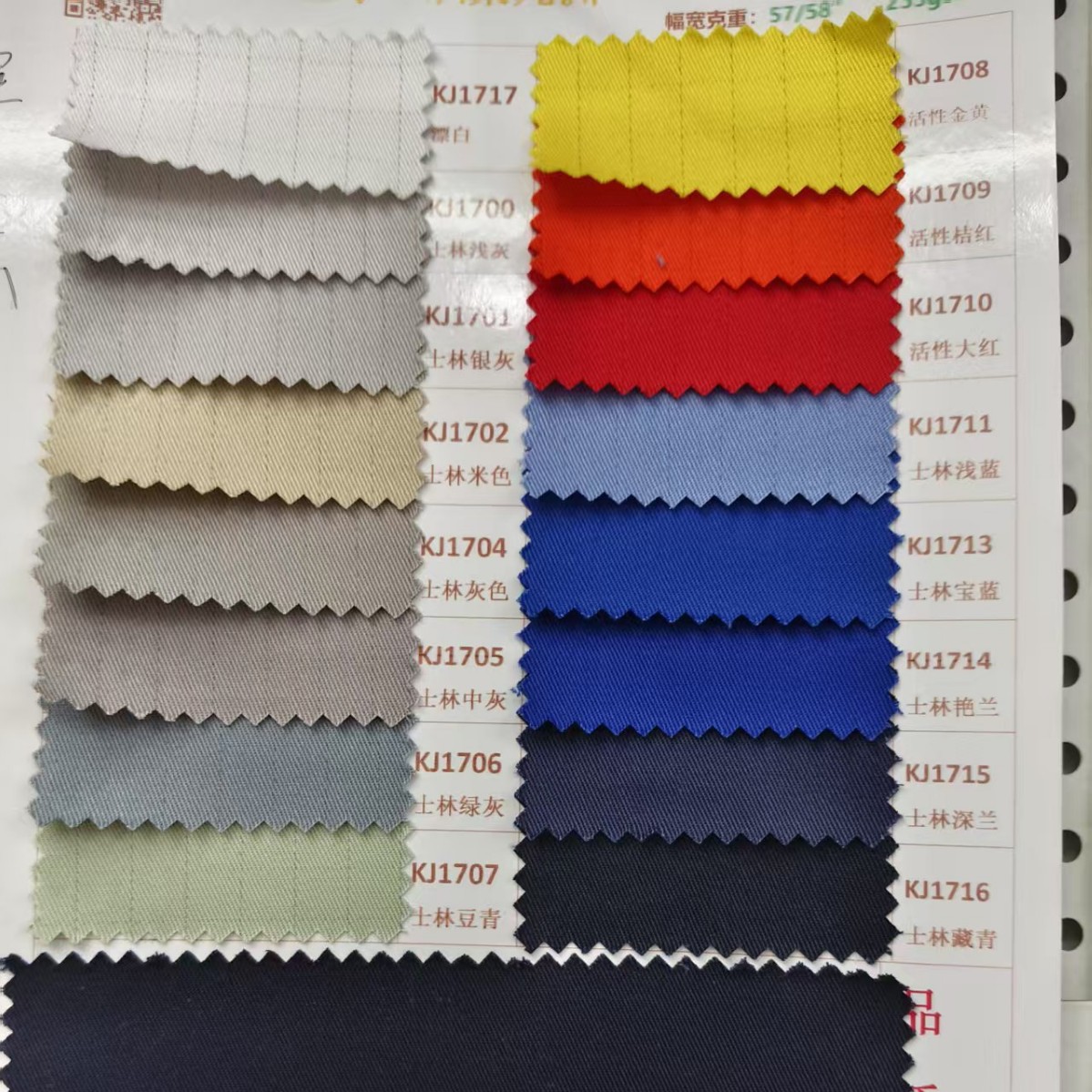 235g 128*60 grid CVC anti-static 0.9 Shilin dyeing fabric dust-free workshop electronics factory tooling dustproof