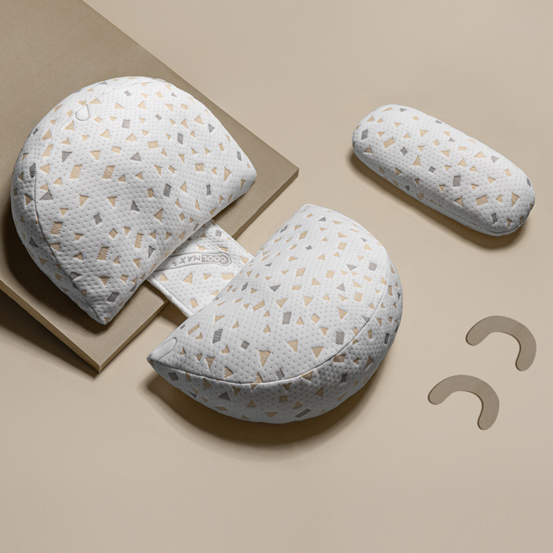 Picture of Cross-border Pregnant Women Pillow Waist Protection Side Sleeping Pillow Belly Sleeping Side Sleeping Pillow Nursing Pillow U-shaped Waist Back Pillow Summer