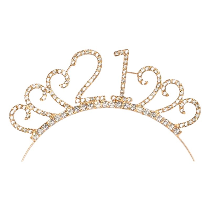 European and American New Personalized Birthday Party Digital Crown Headband First Birthday Headband Headdress Party Hair Accessories Decoration