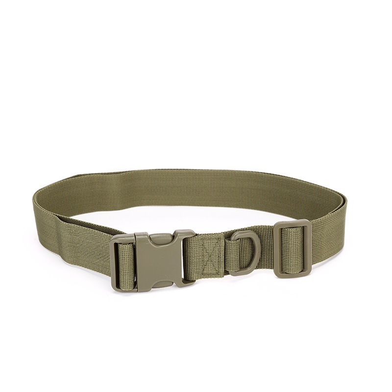 Picture of One Second Open Tactical Belt Men's Outdoor Sports Belt Mountaineering Nylon Plastic Buckle Canvas Belt