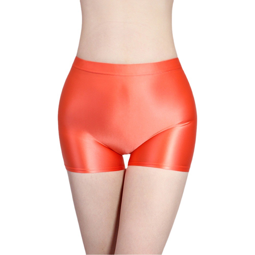 Artistic Gymnastics Pants Yoga Pants Multicolor Silk Smooth Glossy Shorts Tight Triple Pants Dance Pants