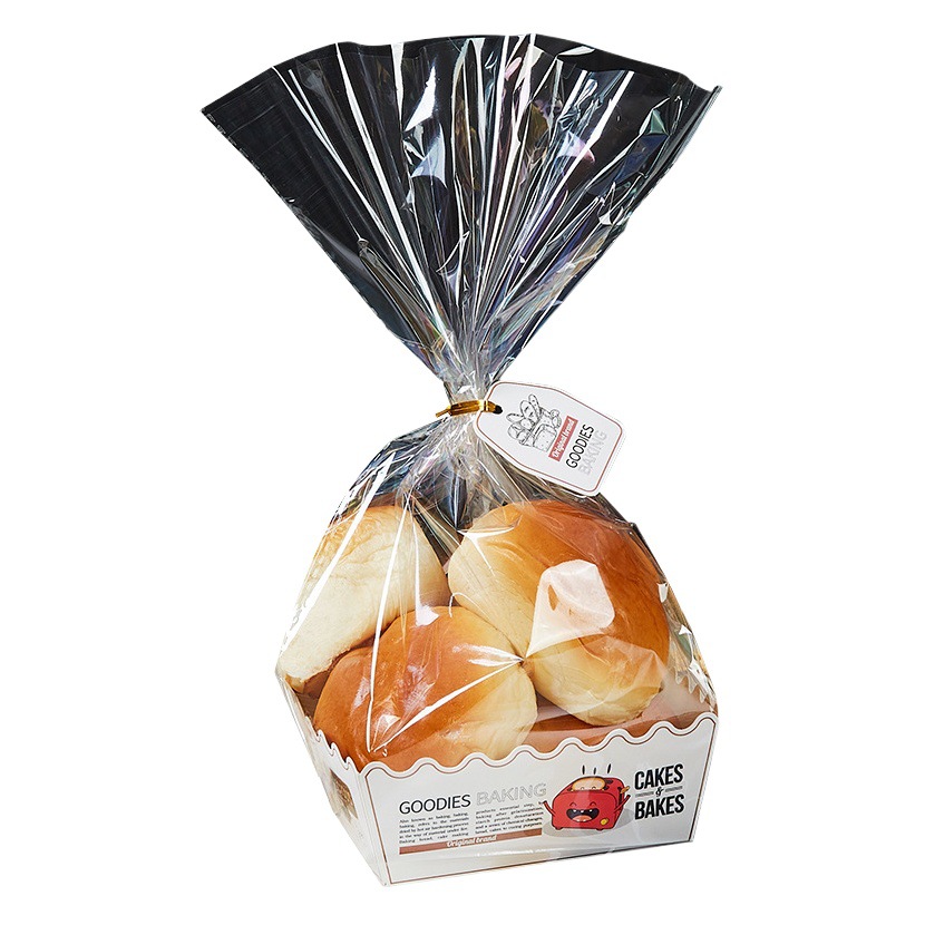 Toast bread packing bag meal bag milkshake packing box long bread paper tray Baking packing box cake paper tray box