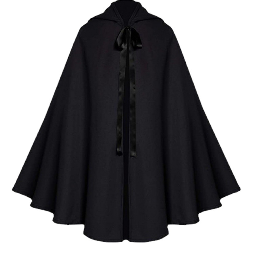 2023 European and American style retro cloak secondary animation character Halloween cloak foreign trade a generation of hair