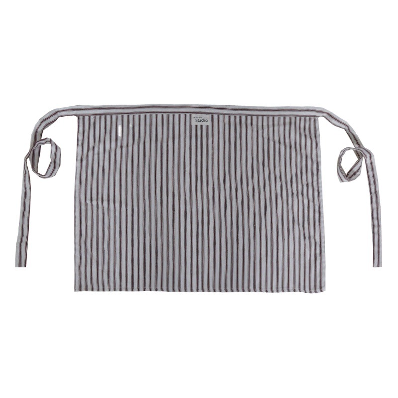 Beautiful elements Korean-style apron household high-value half-length lace apron cotton cooking bib factory direct sales