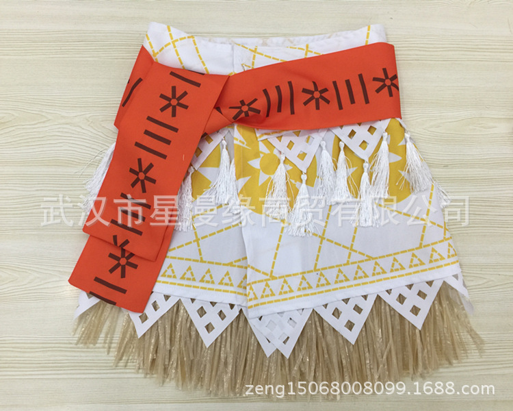 Picture of Moana Moana Moana cosplay Maui Children's Women's Clothes Children's Clothes Princess Clothes