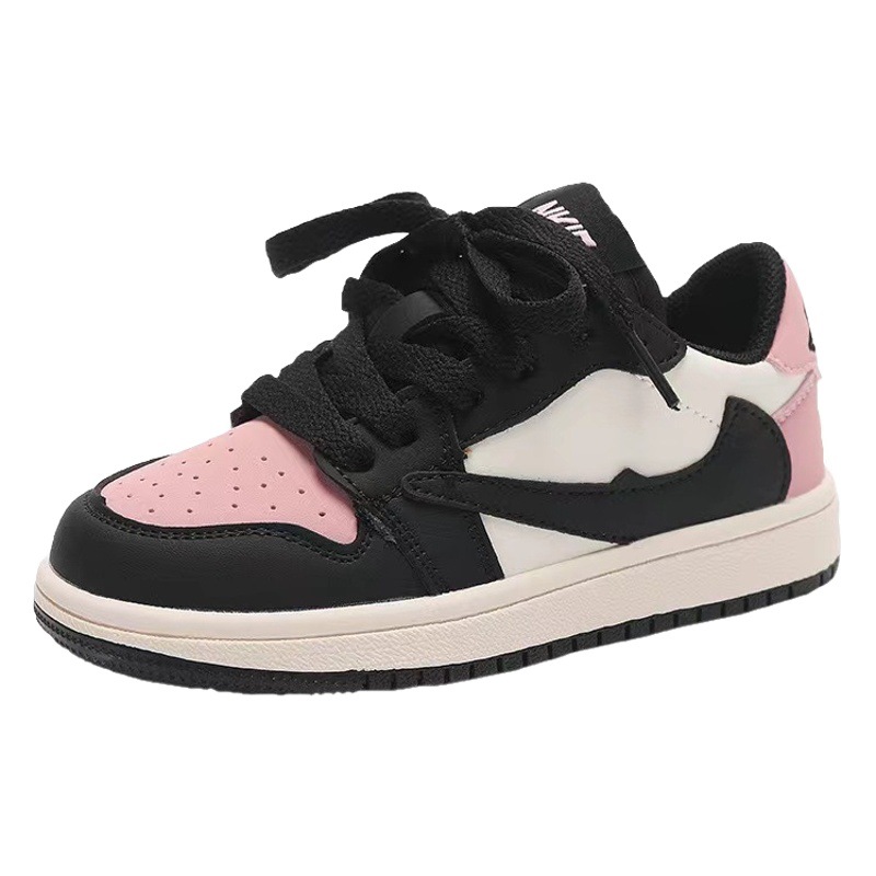 2025 Spring New Children's Shoes Boys Soft Sole Comfortable Sports Casual Shoes Korean Fashion Trendy Girls' Board Shoes