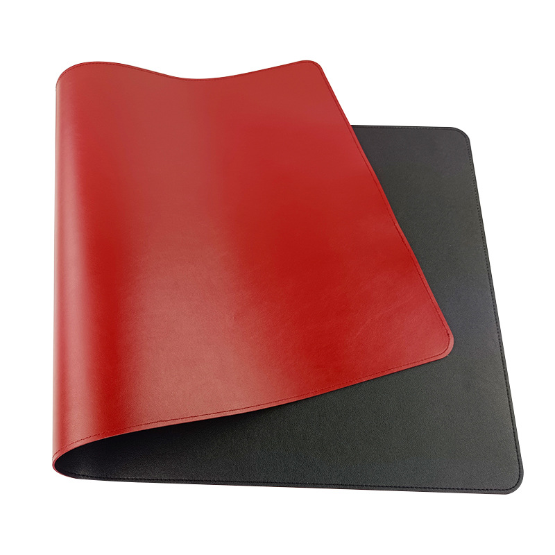 Picture of Double-Sided Leather Mouse Pad, No-Clean, Extra Large Stain-Resistant Anti-Slip Pad, Office Computer Desk Pu Leather Writing Pad Wholesale