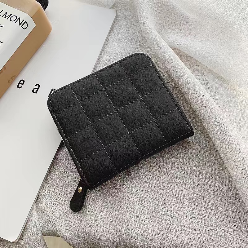 Picture of 2024 Cross-border Mini Small Wallet Women's Bag Short Zipper Short Cute Coin Purse Student Embroidered Wallet for Women