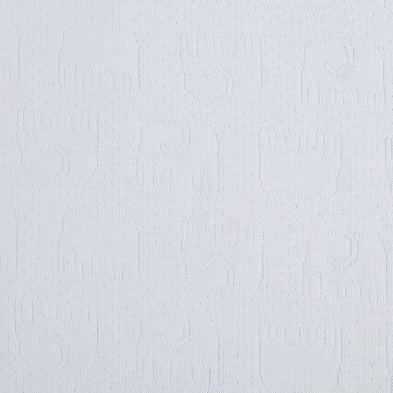 Picture of in stock Knitted Double-Layer Jacquard Unpadded Fabric Breathable Neonatal Monk Jompon Air Layer Fabric
