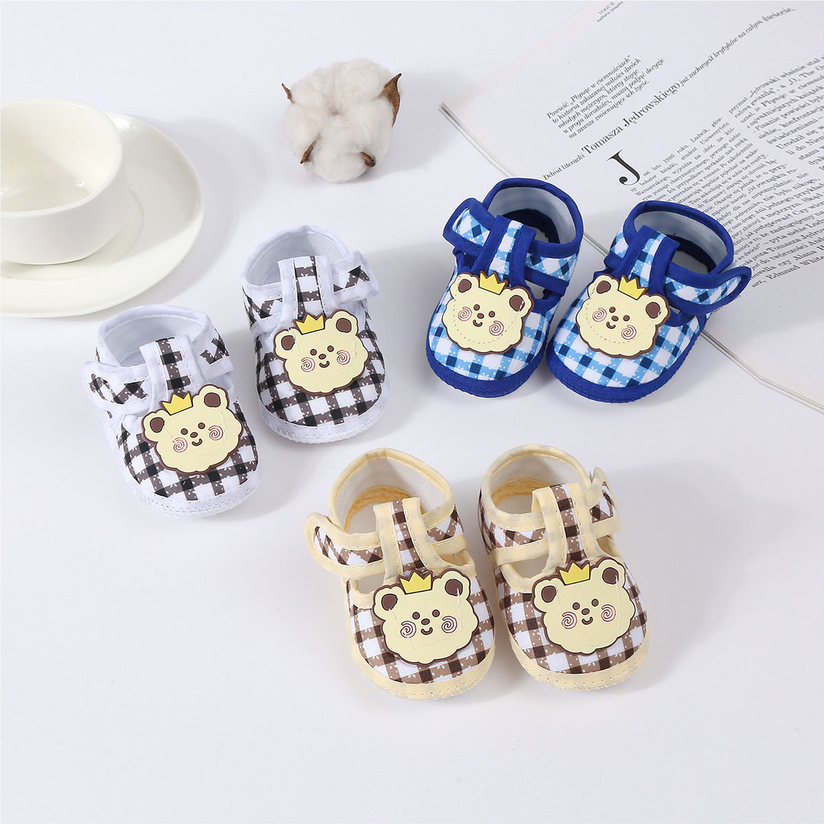Picture of Baby sandals cartoon cool shoes newborn toddler shoes soft bottom breathable non-slip summer new TEMU 0-12M