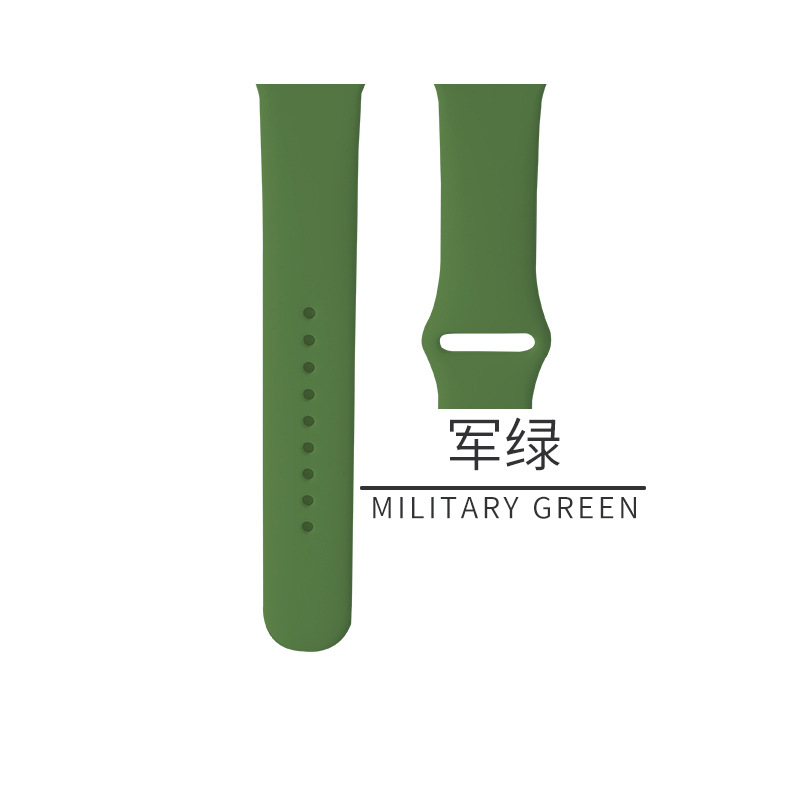 Picture of For AppleWatch Apple Silicone Strap iwatch1-9/SE Smart Watch Classic Sport Strap