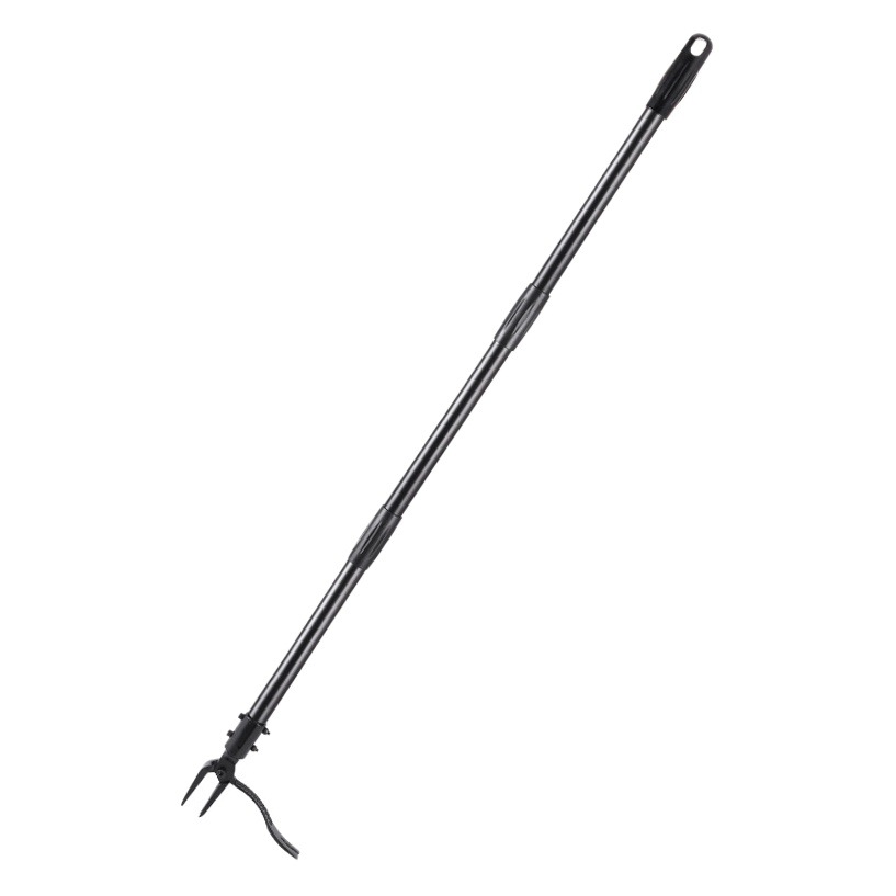 Amazon straw puller waist-free three-section standing weeding device root puller manual garden garden tool