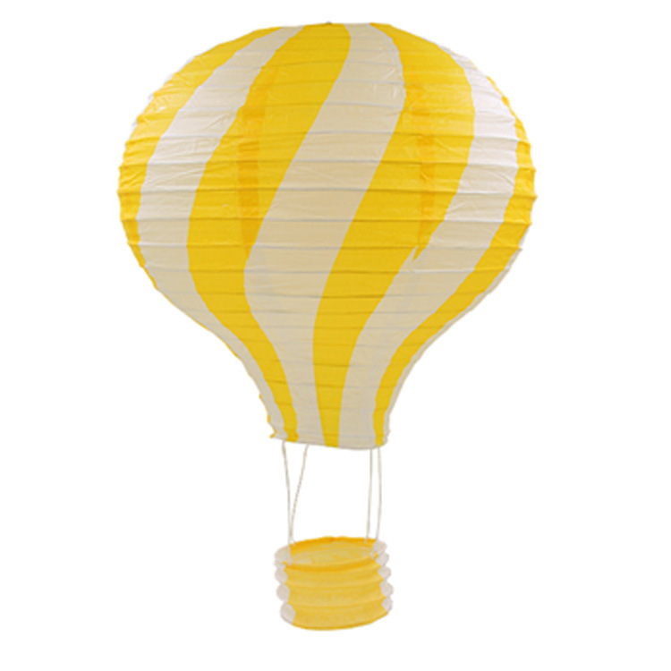 Picture of Hot Air Balloon Paper Lantern Decoration Shopping Mall Store Celebration Kindergarten Corridor Hanging Decoration Birthday Party Celebration Venue Layout