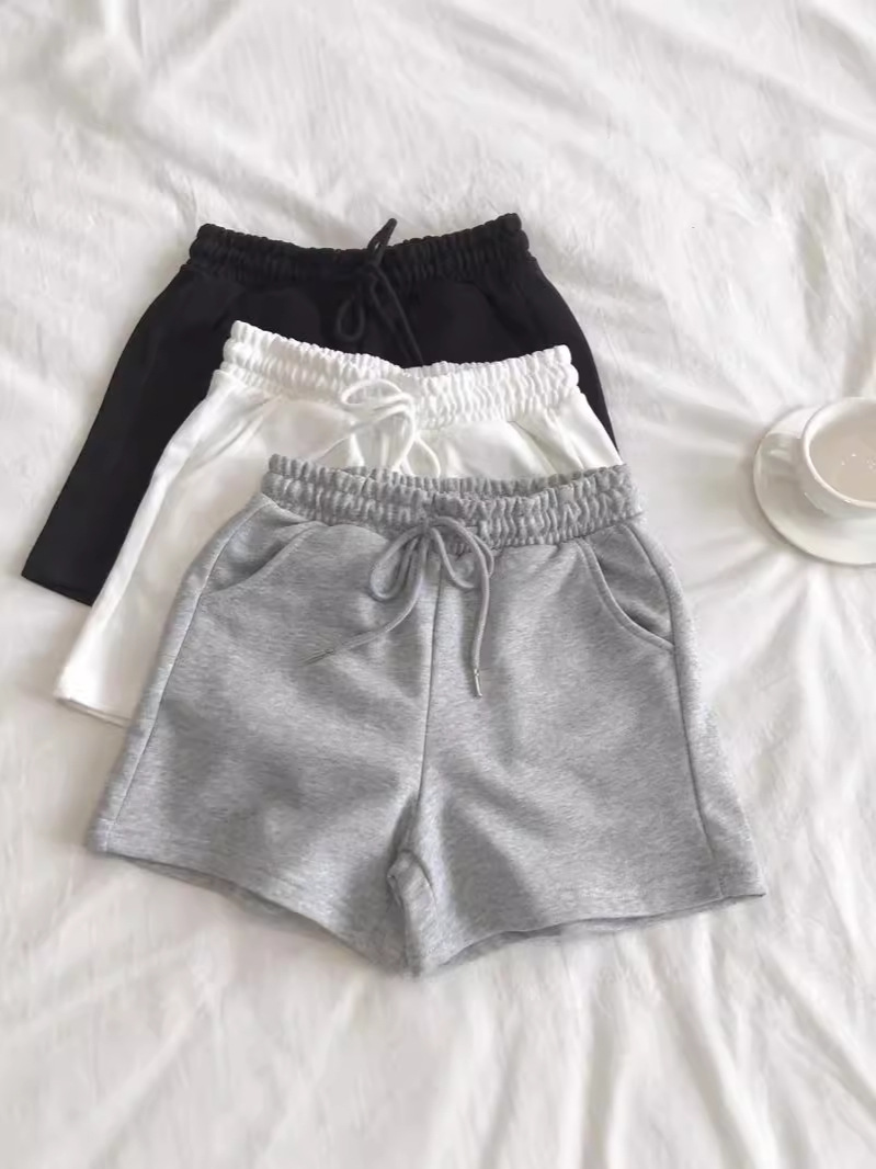Picture of Casual Small Casual Shorts for Women Summer New Gray Versatile Outer Wear Running Sports Shorts Women's Hot Pants Trendy